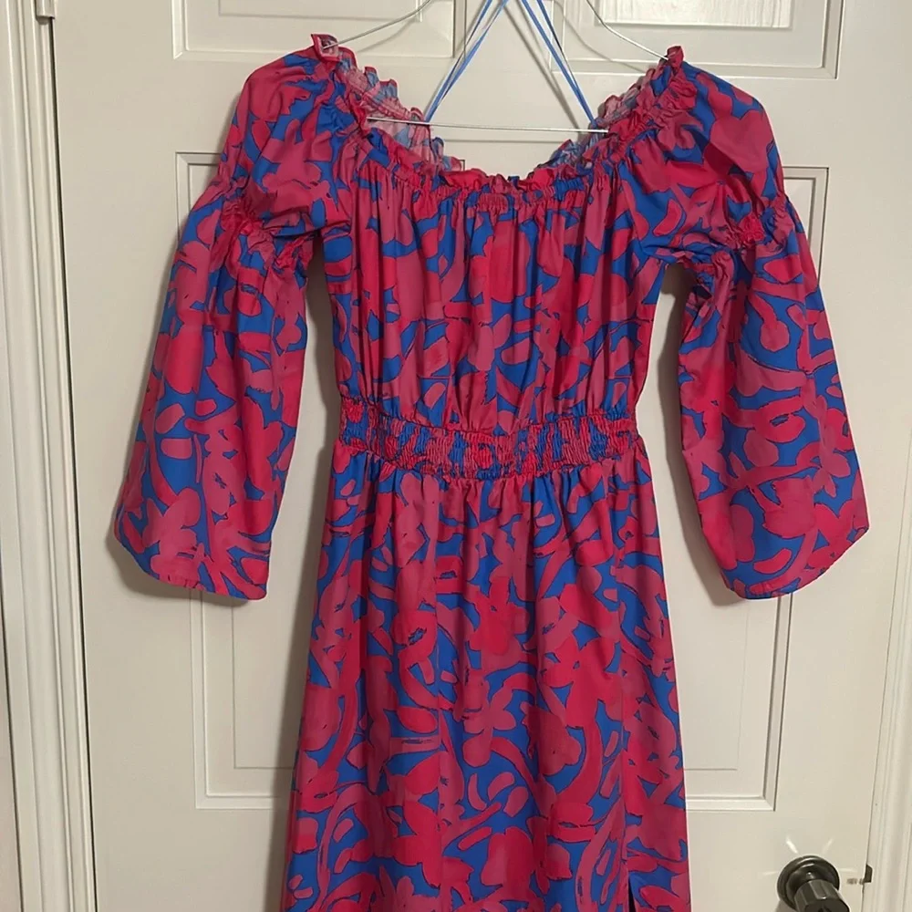 Sugarlips womens maxi dress cotton with lining size M - Picture 2 of 8